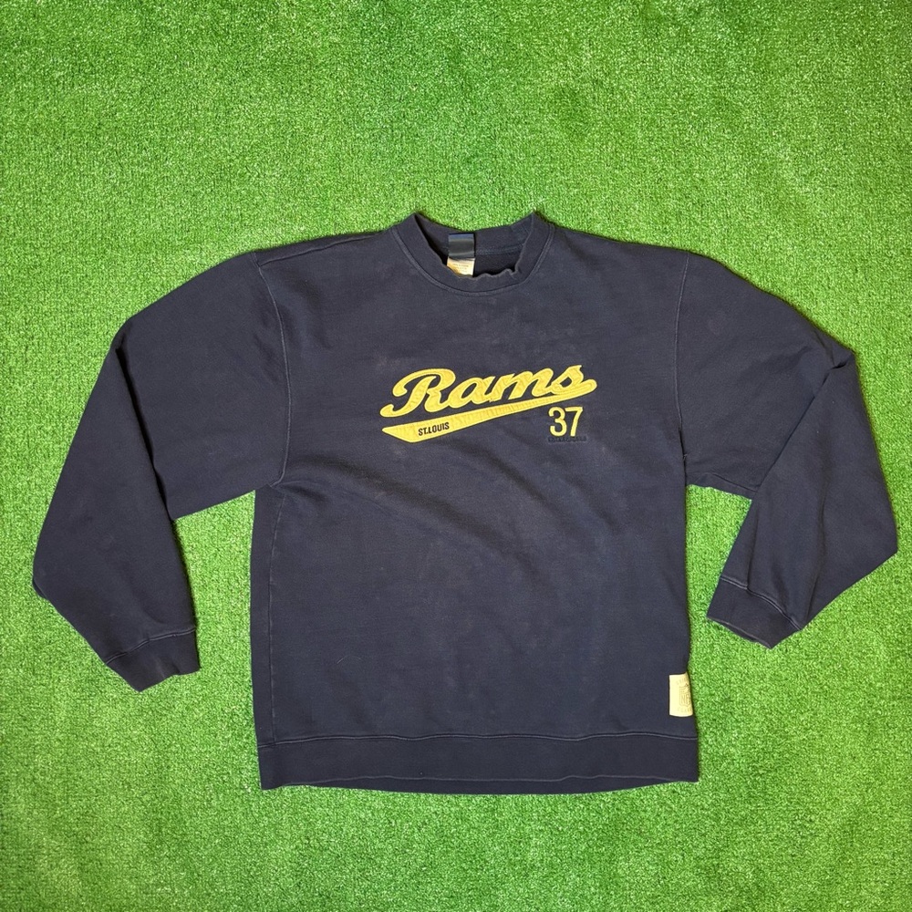 Vintage 90s NFL Gridiron Classics Reebok St Louis Rams Sweatshirt Size Medium